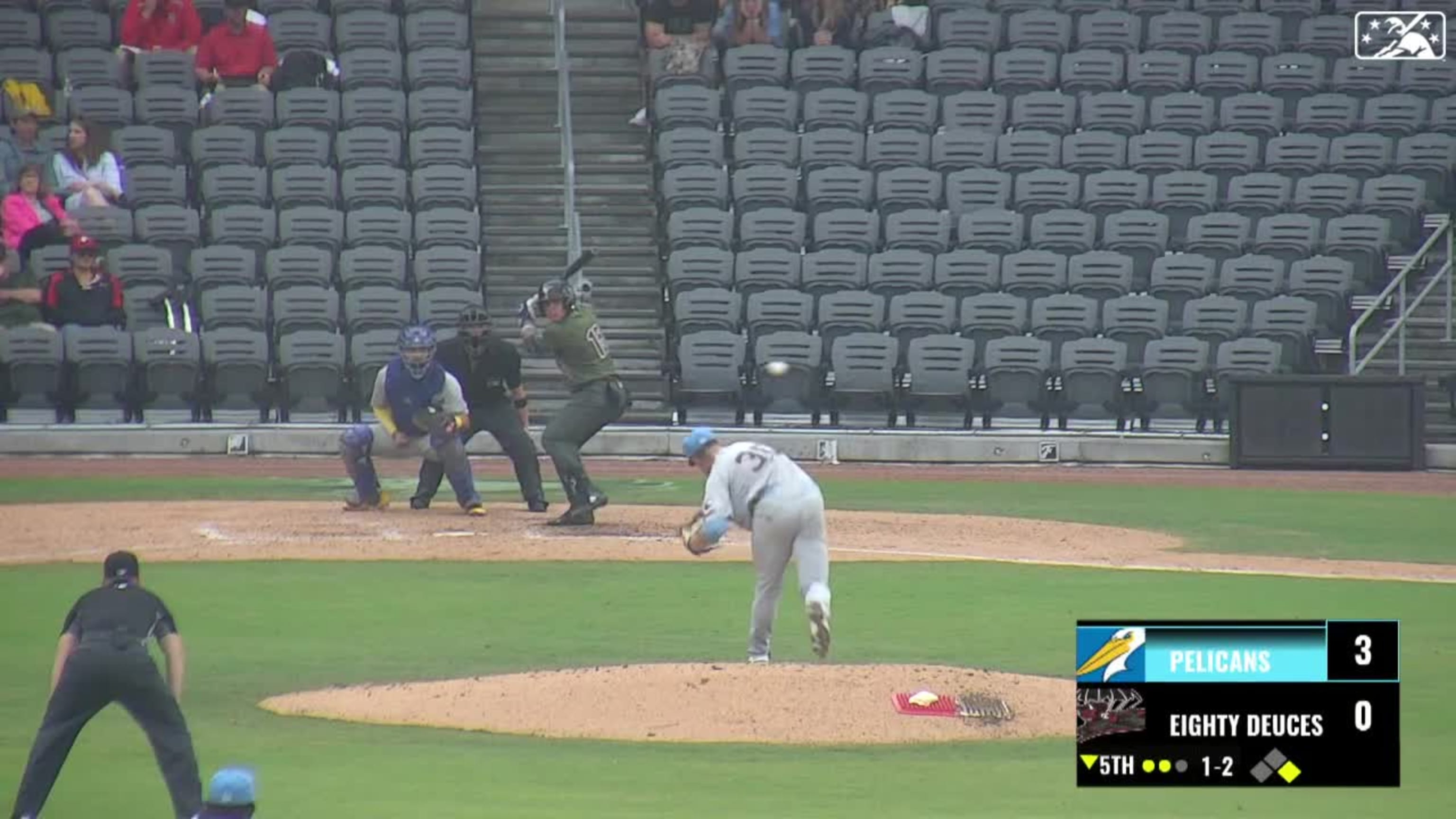 Brody Mcculloghs final strikeout 05/28/2023 Pelicans