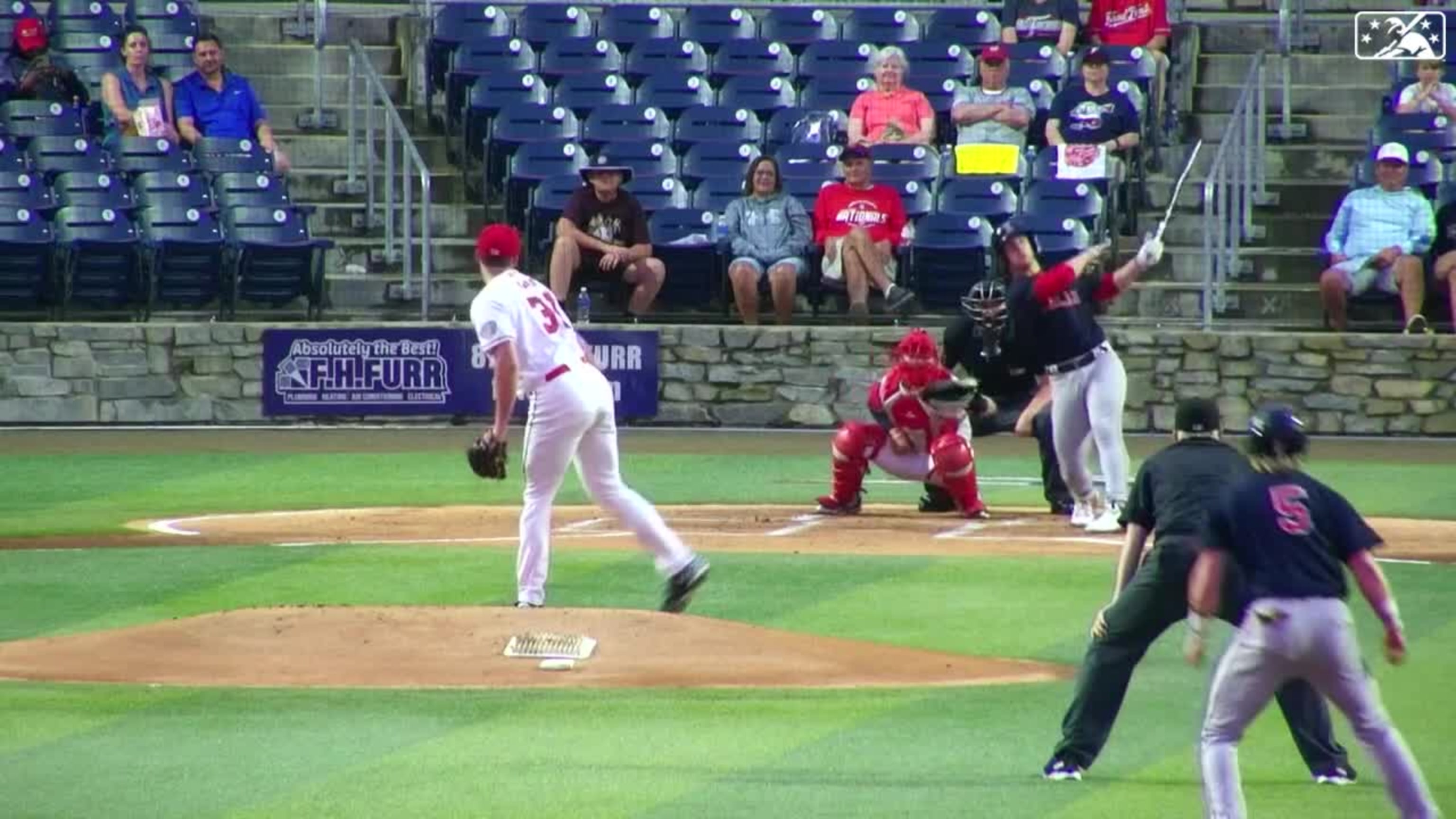 Brooks Brannon's three-run homer, 07/02/2023
