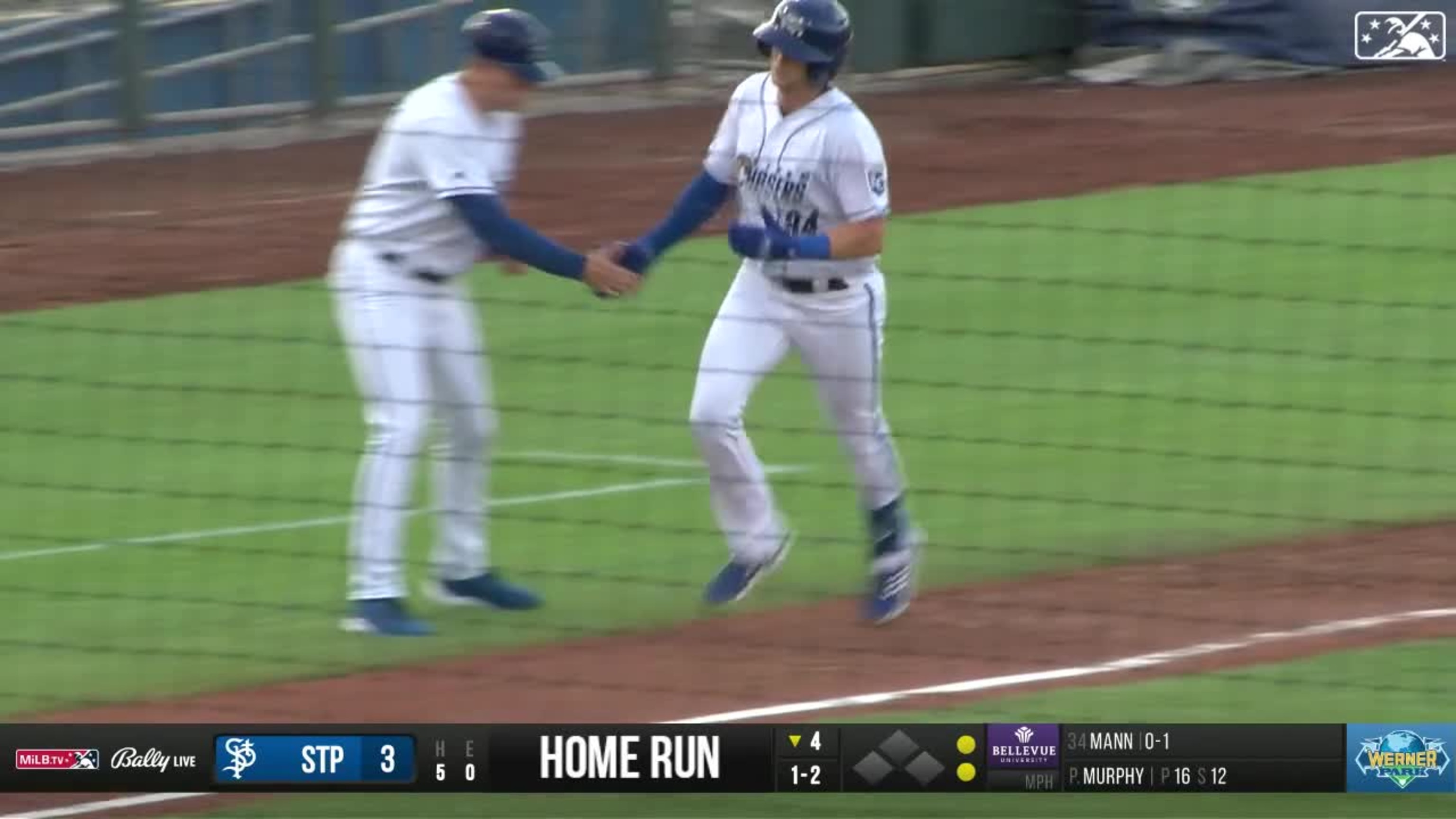 Devin Manns 3rd home run 08/24/2023 MiLB