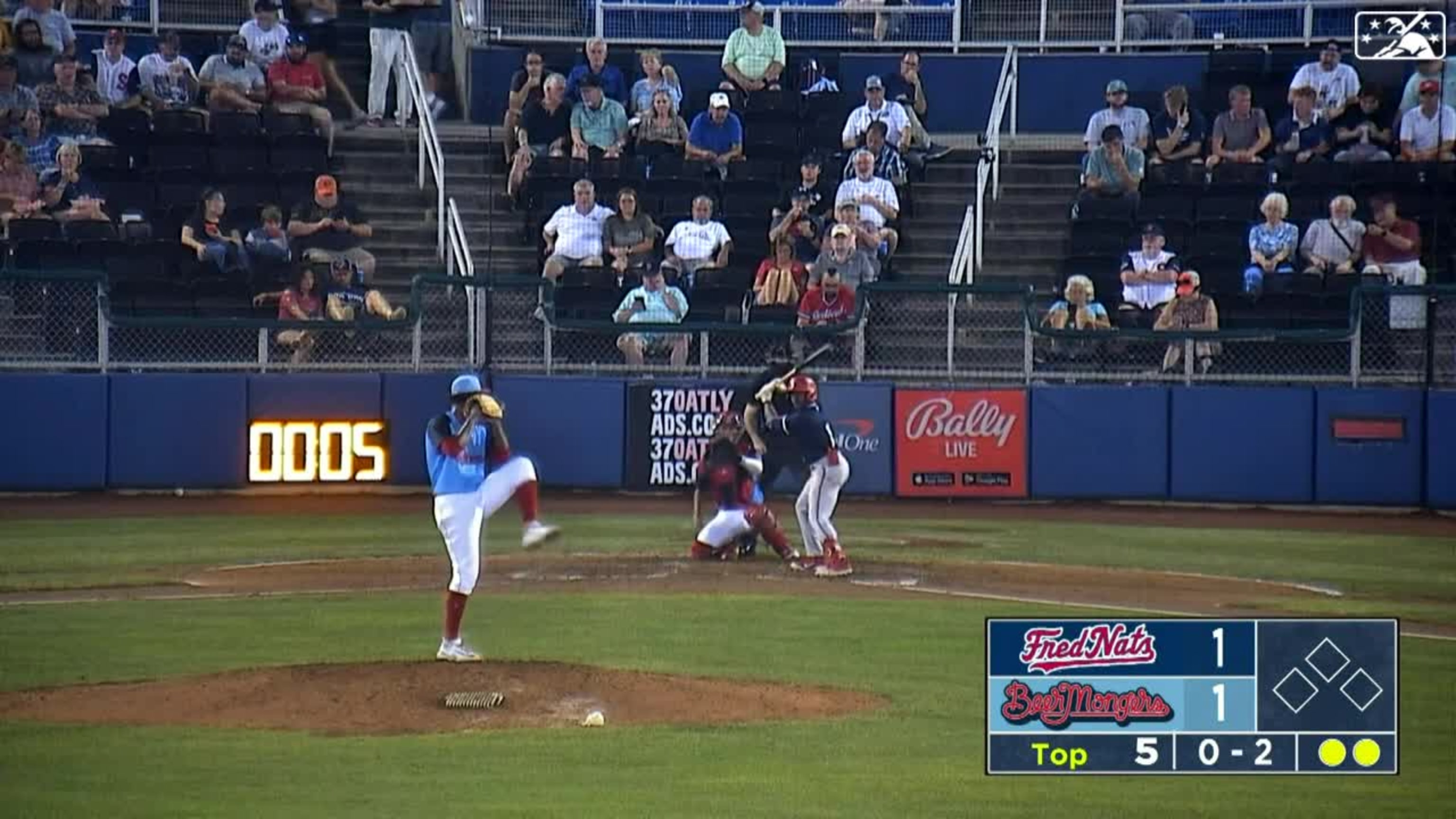 Yordanny Monegro's 8th strikeout, 08/25/2023