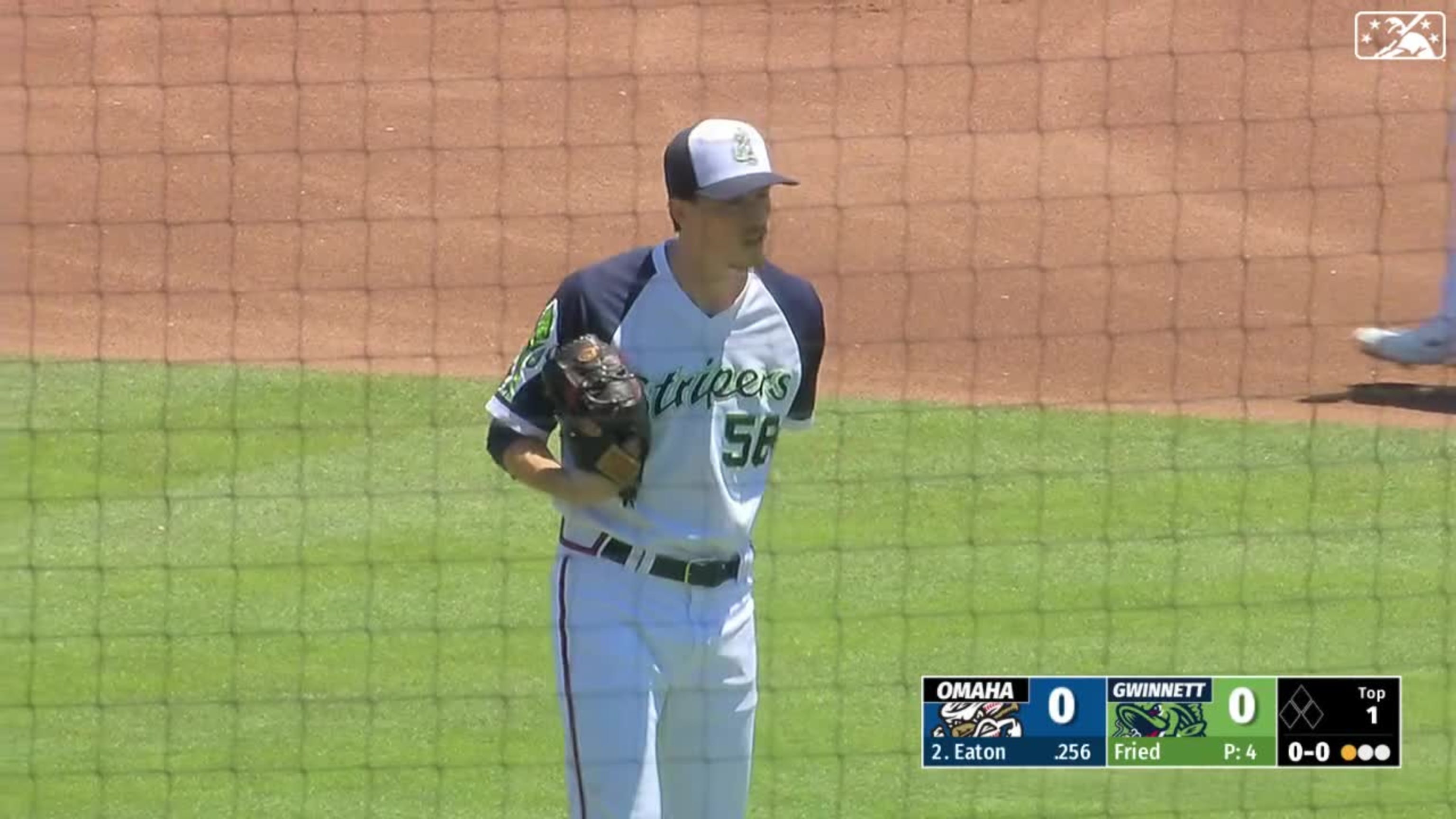 Max Fried's first K of his outing, 07/09/2023