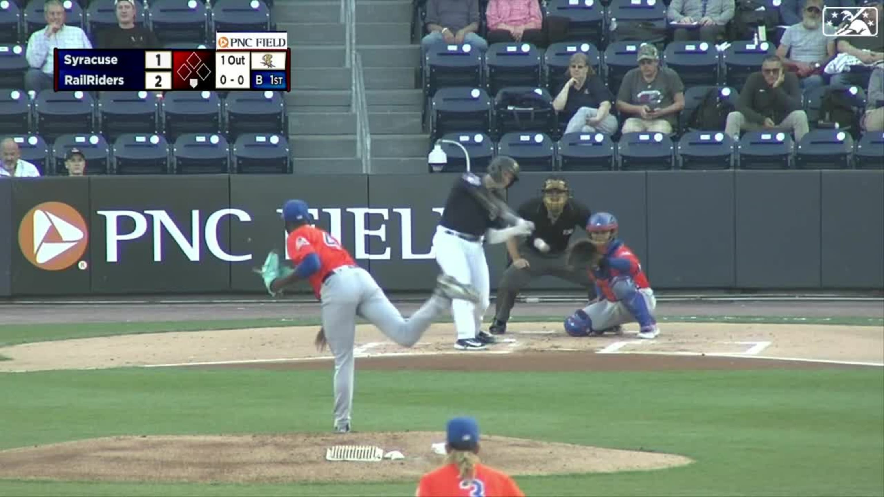 View from behind home plate - Picture of PNC Field, Moosic