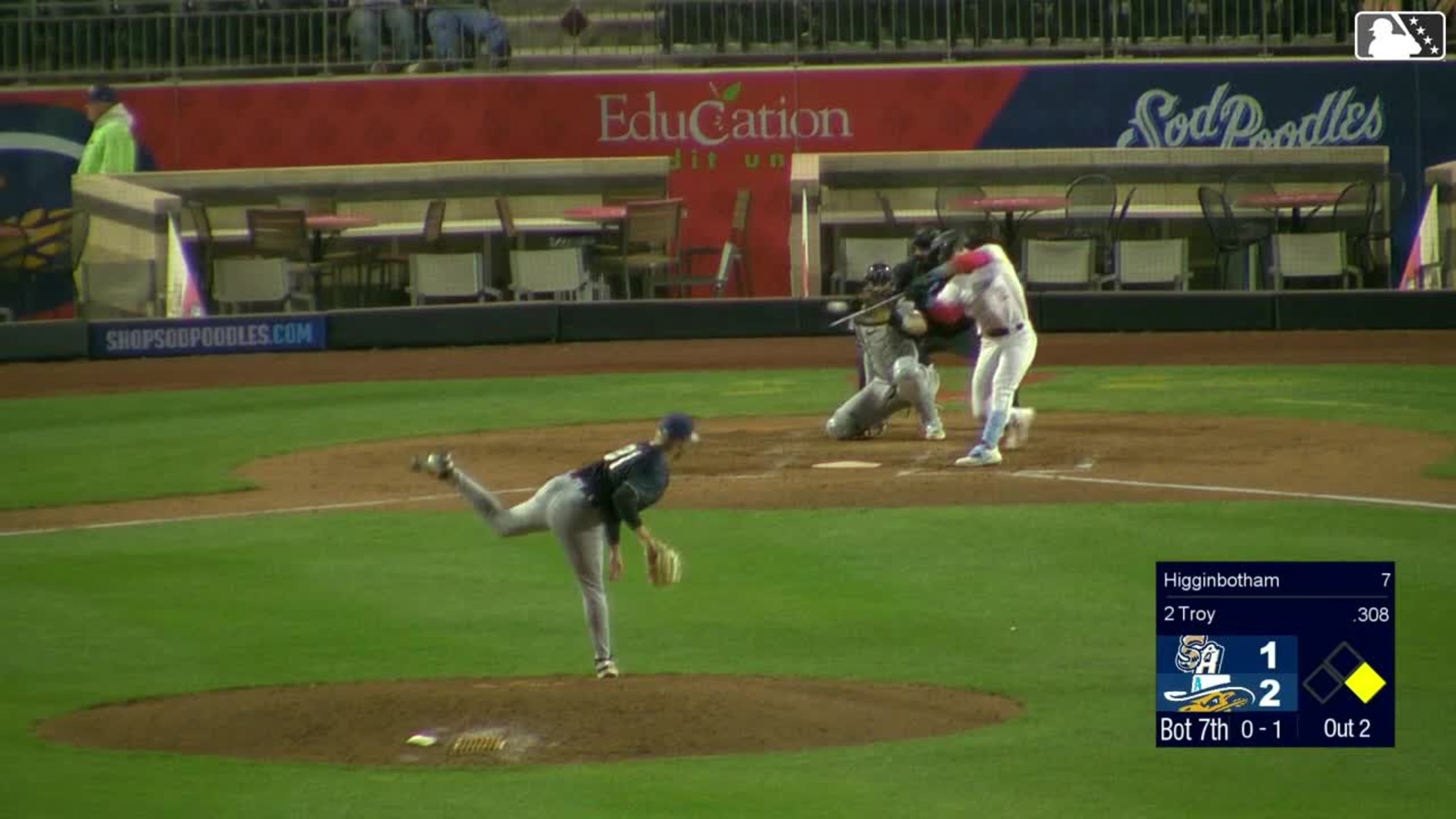 Tommy Troy's two-run home run