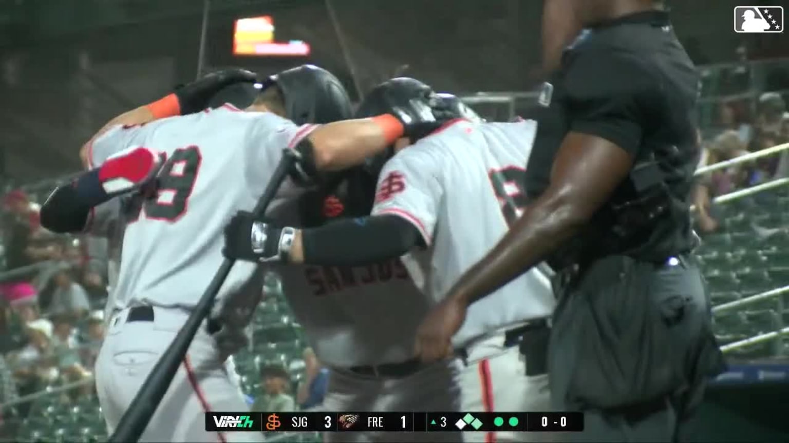 Robert Hipwell's three-run homer | 09/07/2024 | Giants