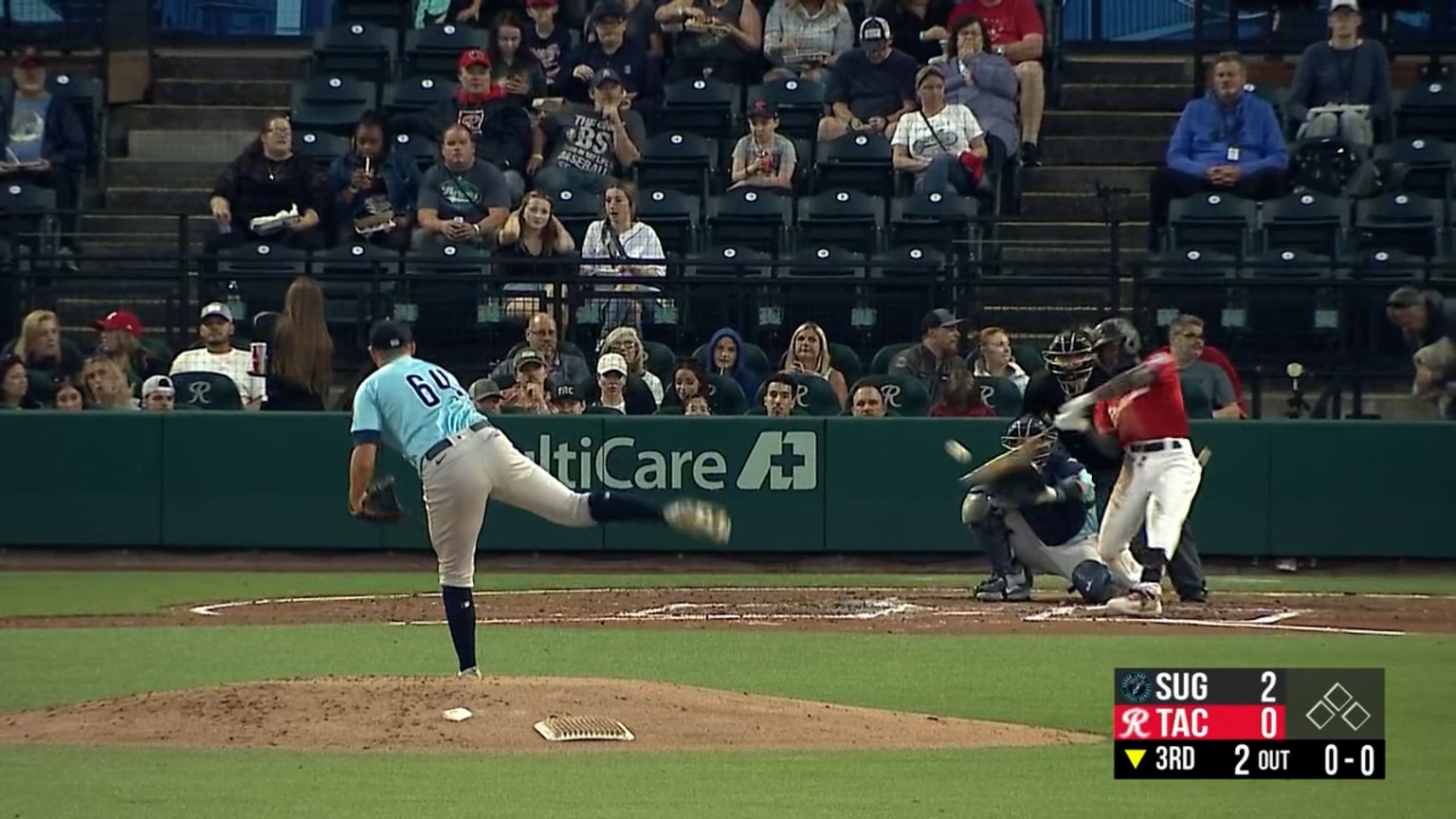 Ryan Bliss' big night 09/02/2023 Rainiers