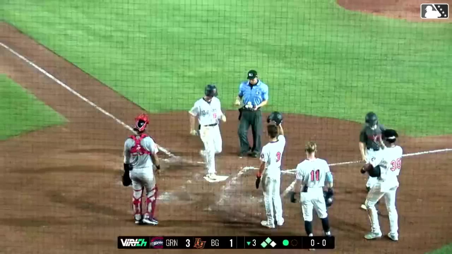 Mac Horvath's three-run homer | 08/28/2024 | Hot Rods