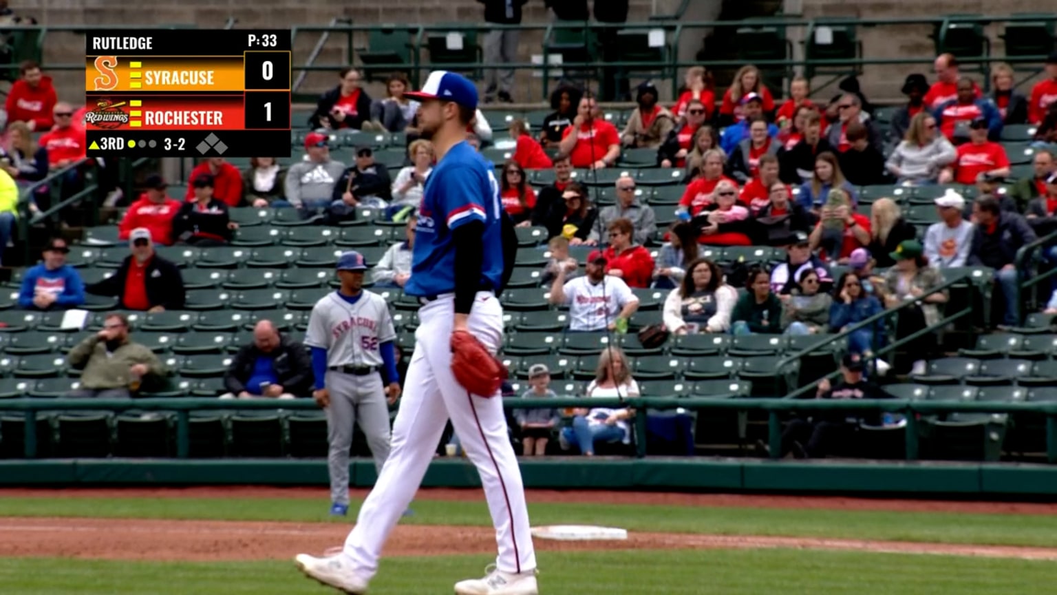 Jackson Rutledge strikes out six in stellar start | 05/06/2024 | Red Wings
