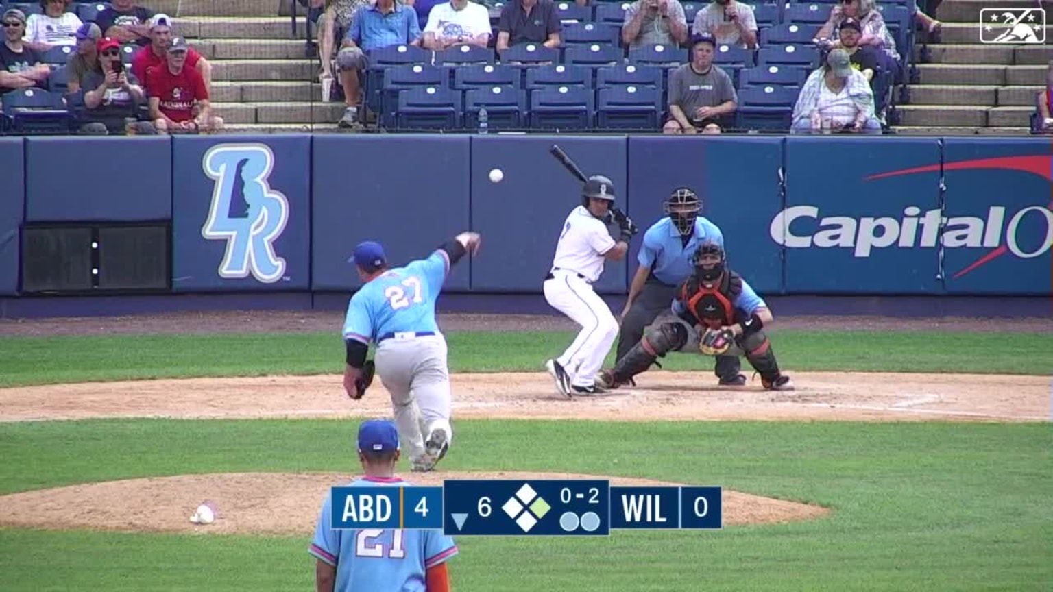 Kyle Virbitsky's 8th strikeout 06/25/2023 IronBirds