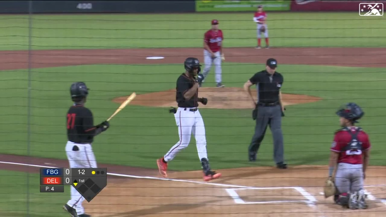 Stiven Acevedo's solo homer 09/07/2023 Shorebirds