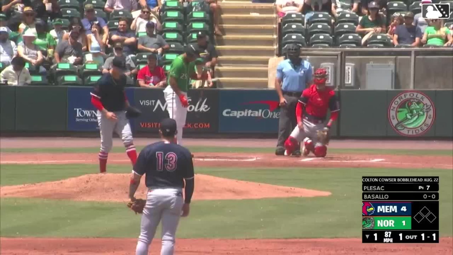 Samuel Basallo's 21st homer of the season | 08/03/2025 | MiLB.com