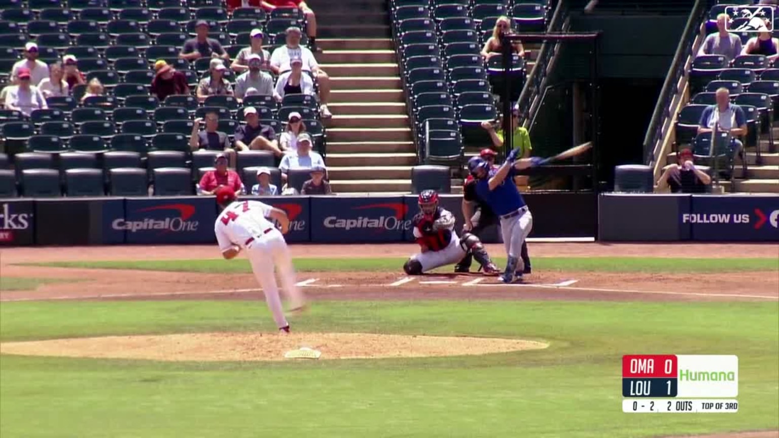 Tyler Gentry's solo homer | 08/06/2023 | MiLB.com