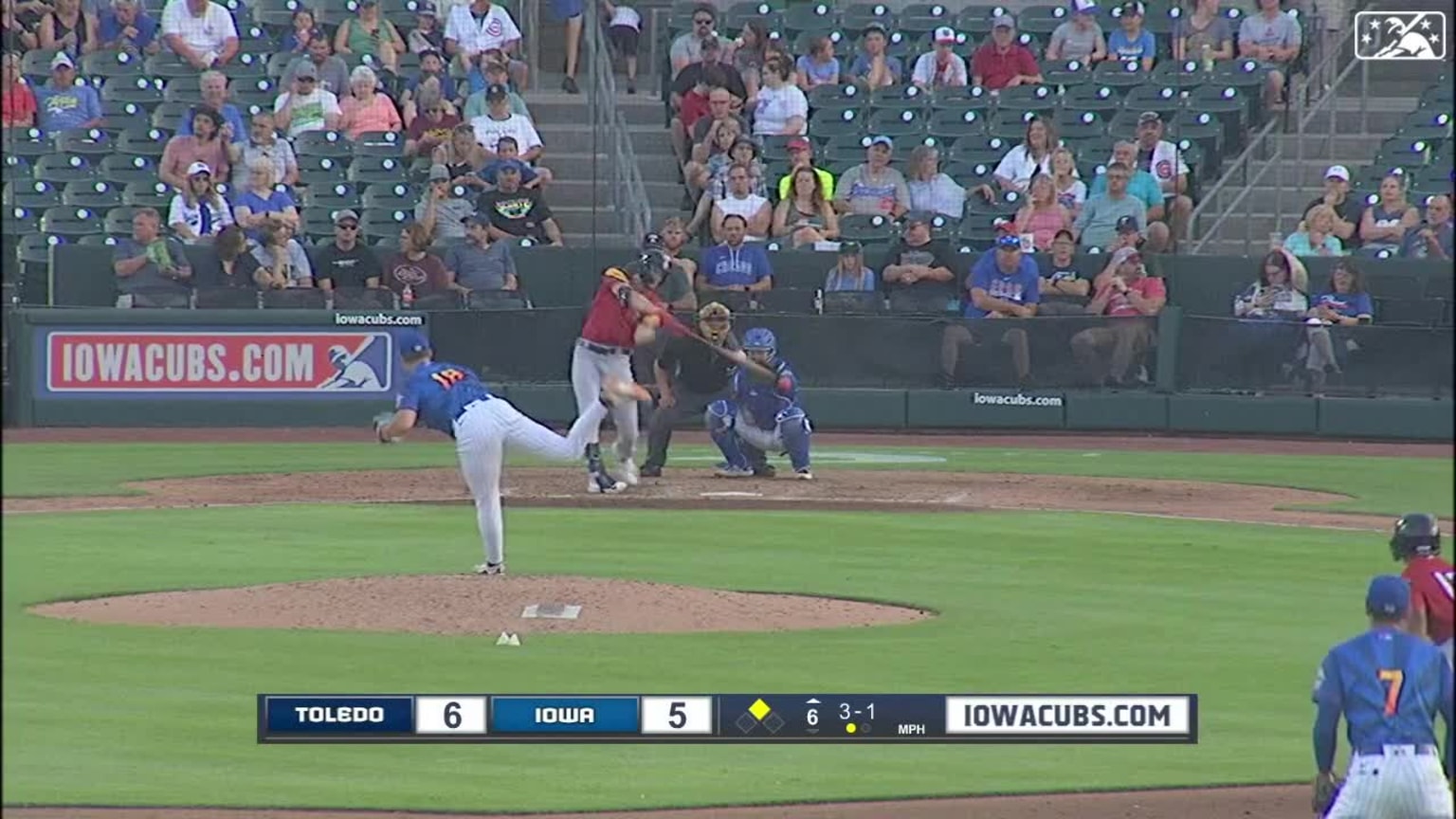 Zach Daniels SLUGS a Two-Run Home Run!