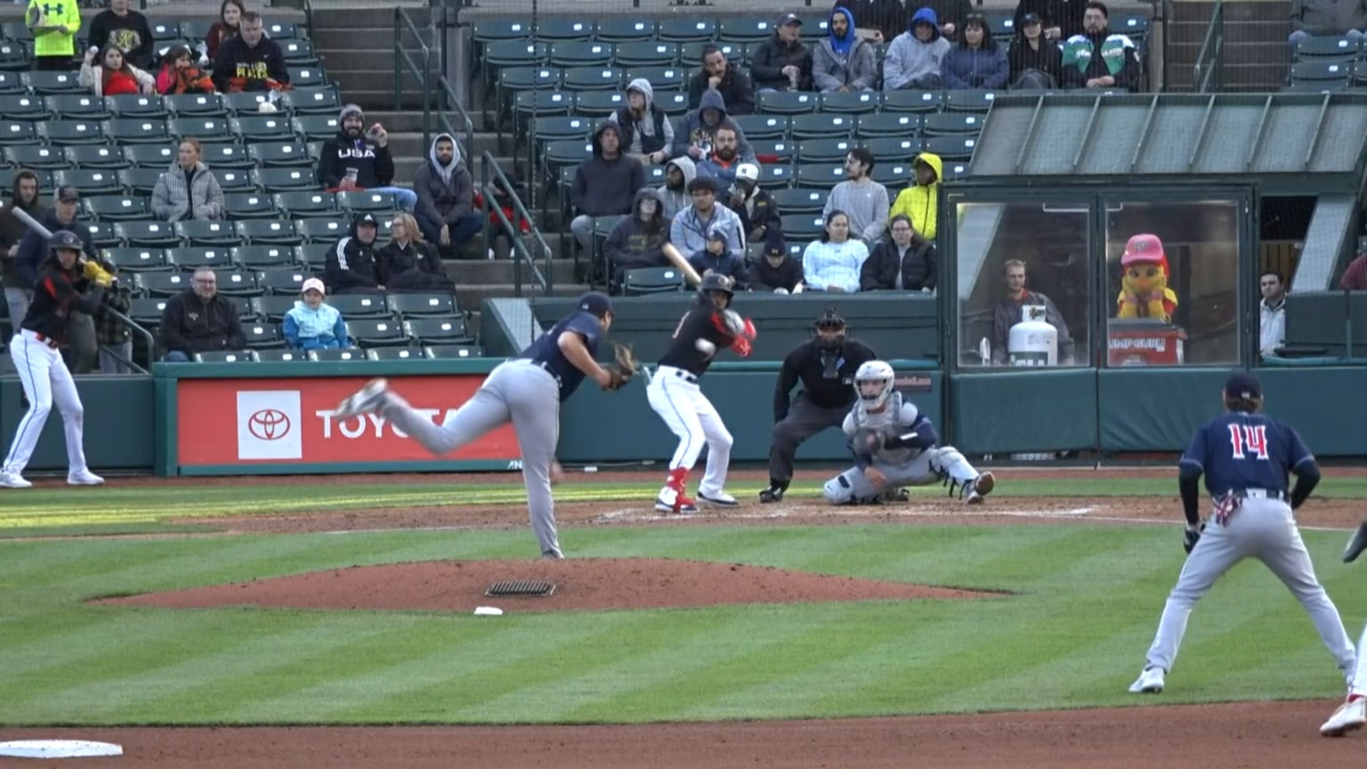 Brant Hurter strikes out nine 04/20/2024 Mud Hens