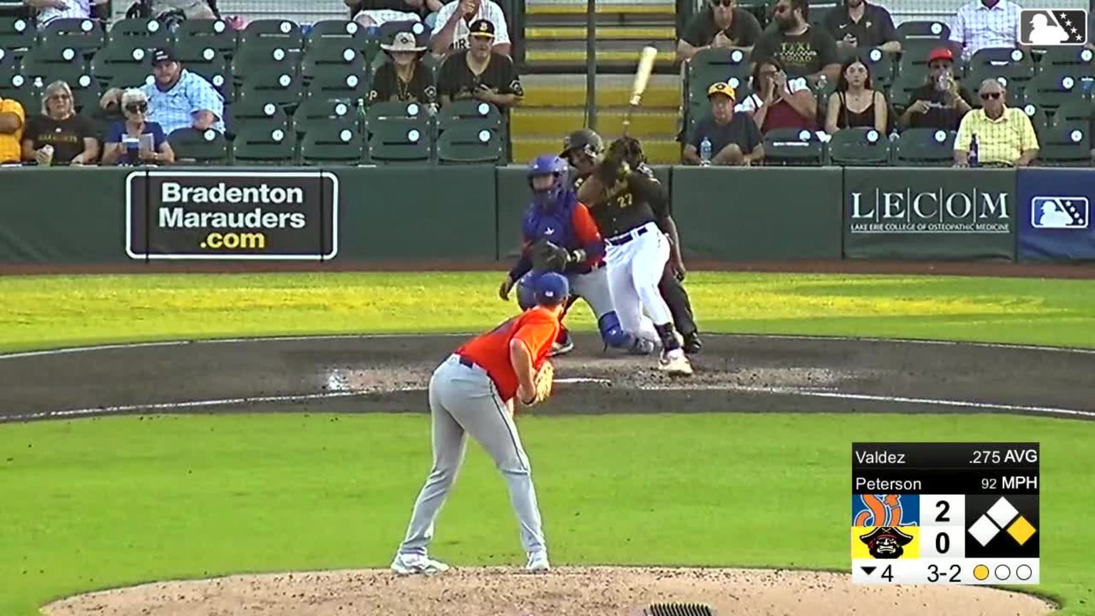 David Peterson collects his seventh strikeout 05/09/2024 Mets
