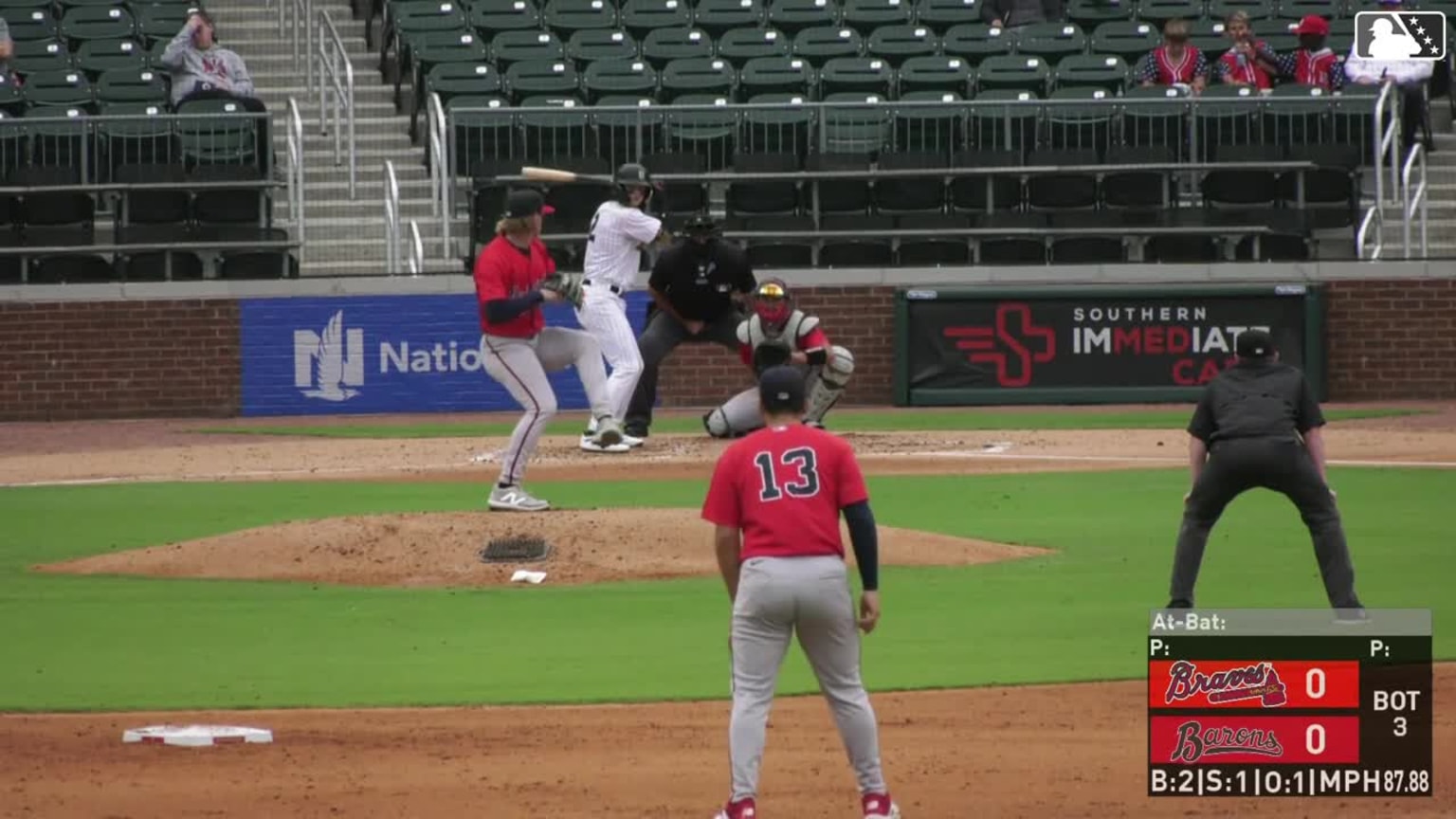 Nacho Alvarez Jr. nabs runner at home | 04/20/2024 | MiLB.com