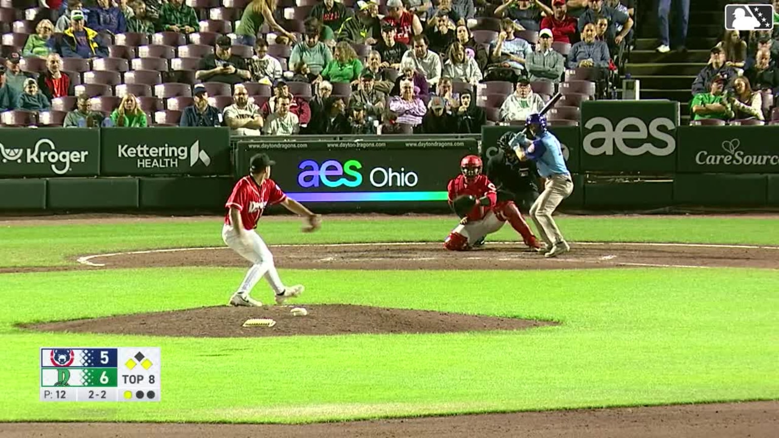 Justin Stransky grounds out, second baseman Peyton Stovall to first ...