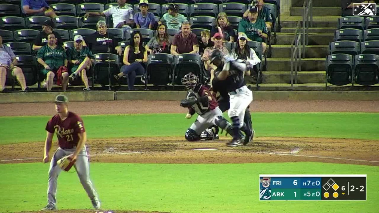 Tekoah Roby's 8th strikeout 05/28/2023 RoughRiders