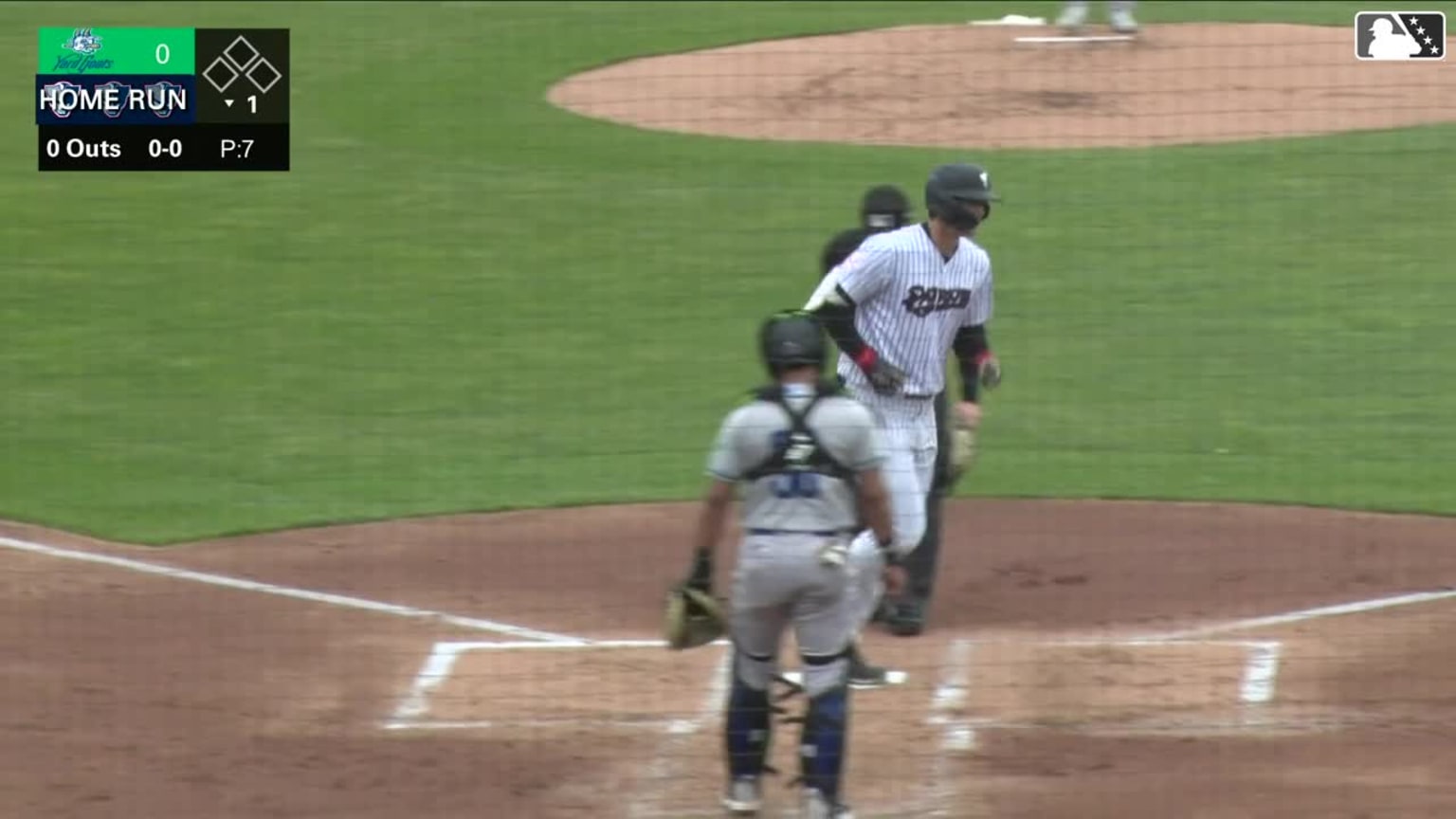 Spencer Jones slugs his first homer of the season 04/21/2024