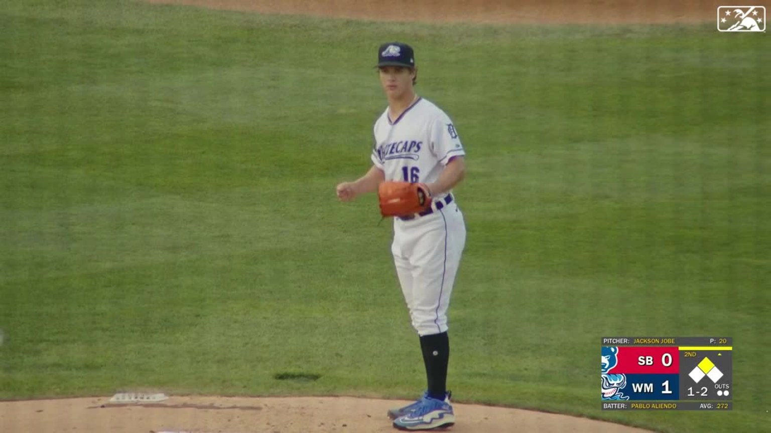 Jobe fans three in High-A debut 08/27/2022 MiLB