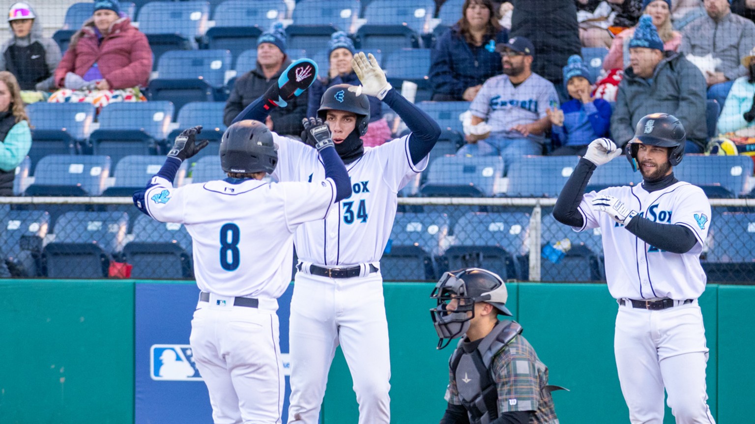 The AquaSox hit three home runs 04/13/2024 AquaSox