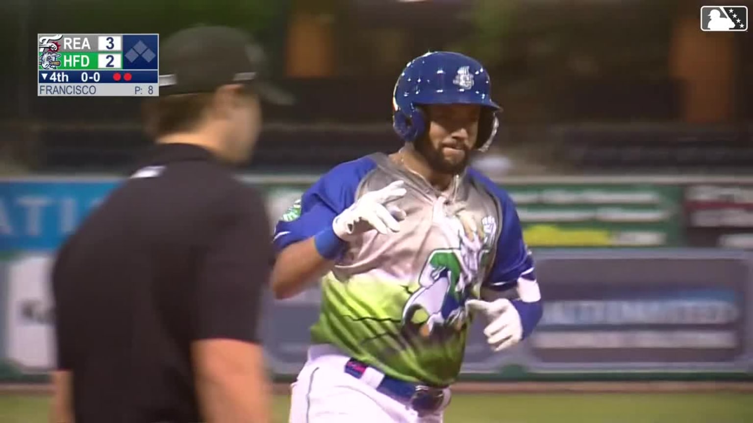 Warming Bernabel's solo home run | 05/30/2024 | Yard Goats