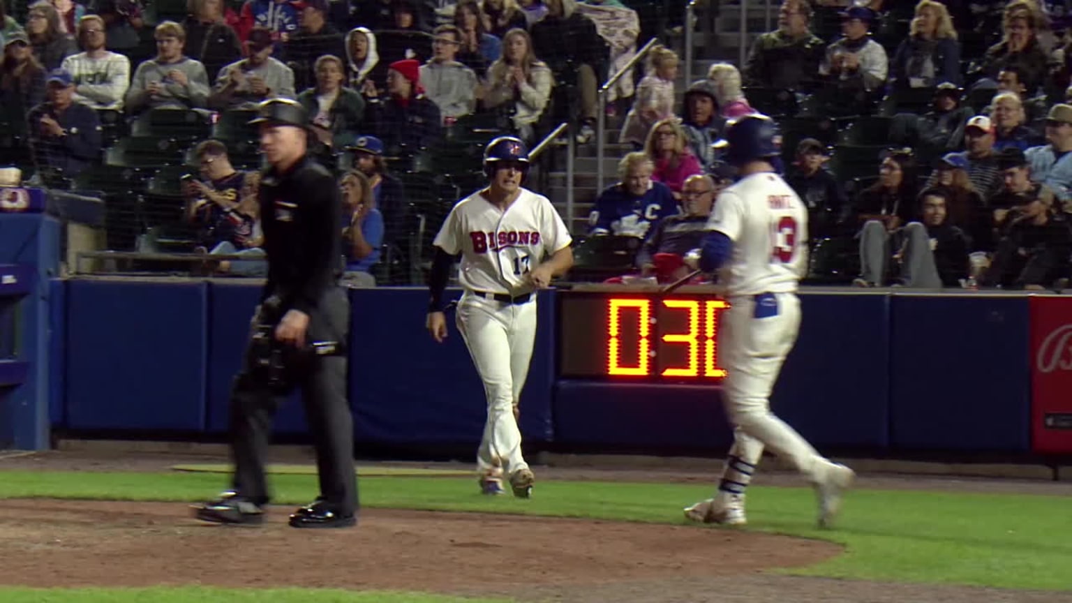 Rafael Lantigua RBI Sac Fly | 08/19/2023 | Bisons