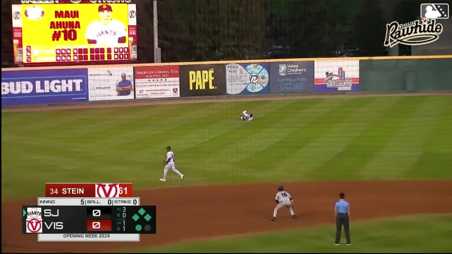 Druw Jones' incredible sliding catch | 04/12/2024 | MiLB.com