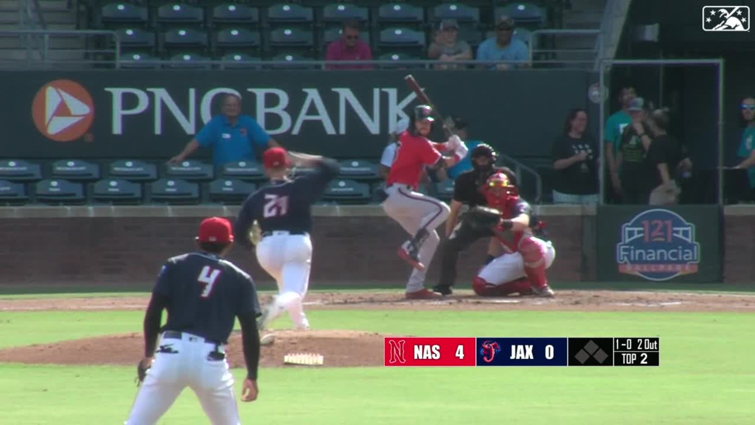 Turang connects on 11th homer 08/21/2022 Sounds