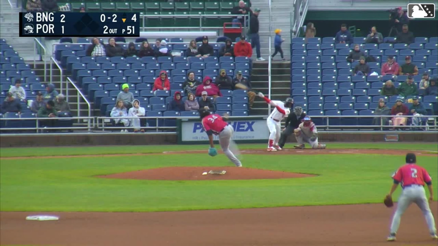 Joander Suarez's third strikeout 05/09/2024