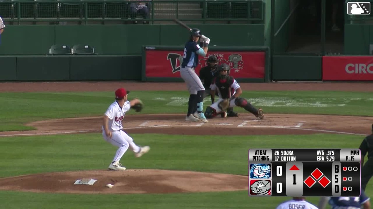 Samuel Dutton In play, run(s) to Andrew Sojka | 04/17/2026 | Whitecaps