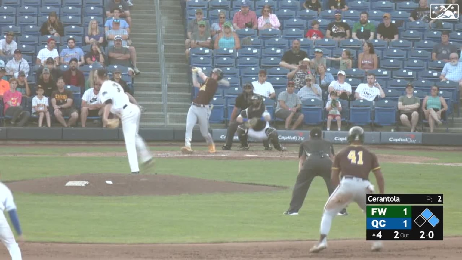 Jackson Merrill's RBI single 06/09/2023 TinCaps