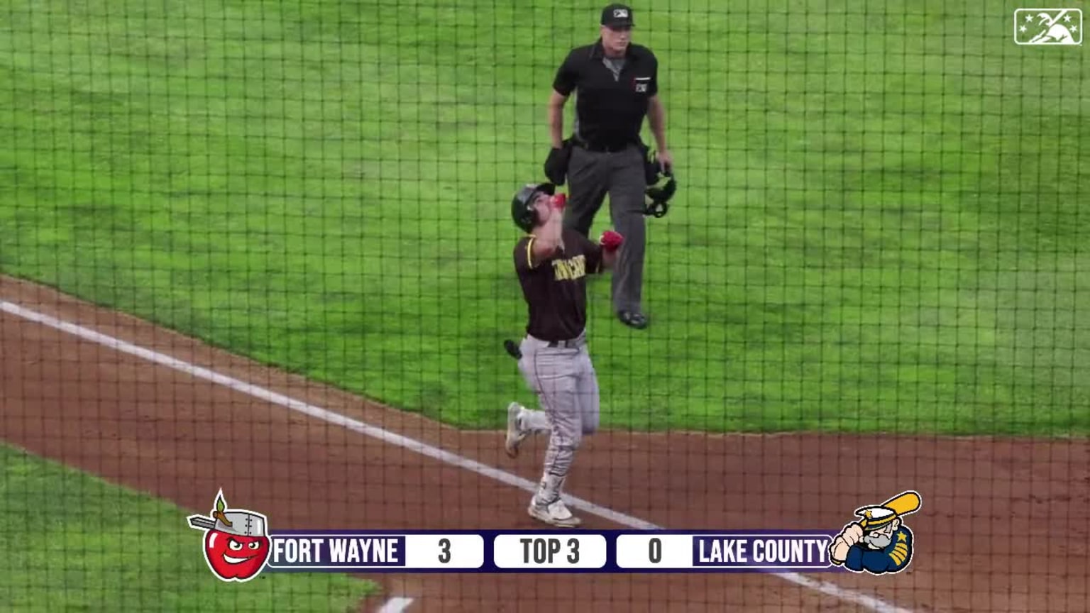 Jakob Marsee's solo home run 06/30/2023 TinCaps