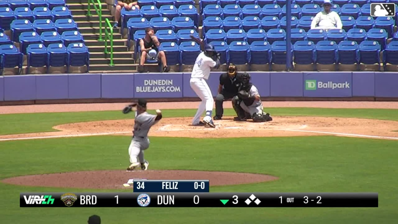 Connor Oliver's Fifth Strikeout 