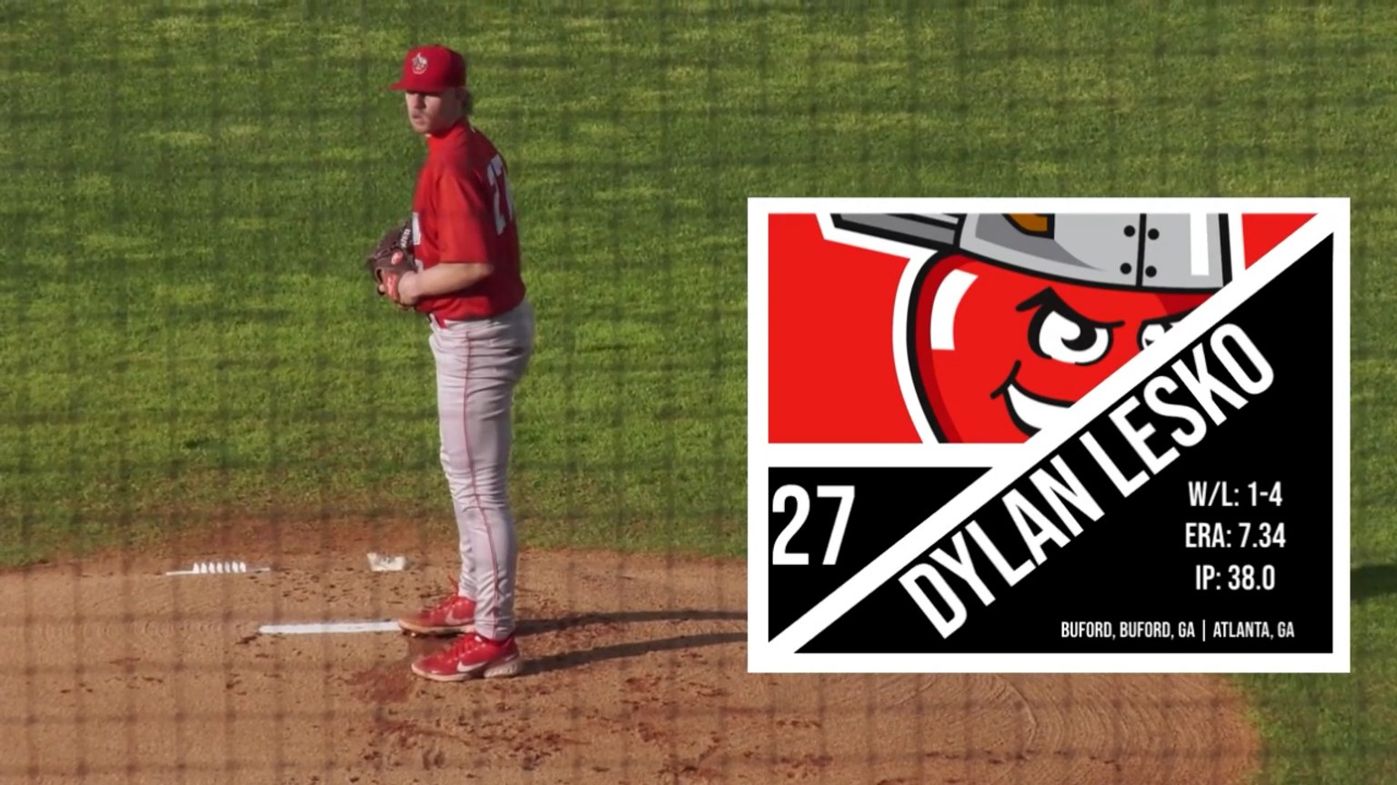 Dylan Lesko strikes out four batters 06/16/2024