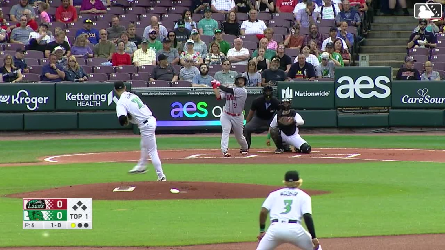 Thayron Liranzo hits a solo home run | 05/17/2024 | Loons