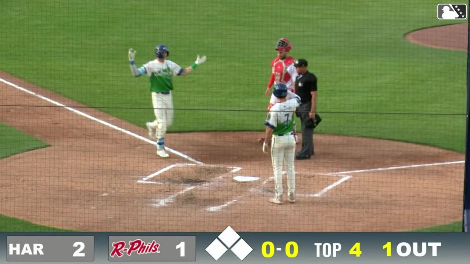 Zac Veen clubs a two-run home run | 05/08/2024 | Yard Goats
