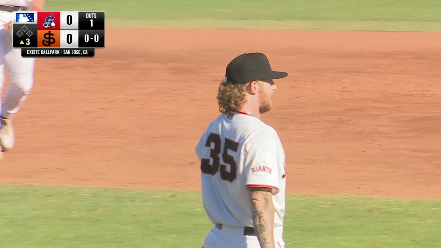 Carson Whisenhunt strikes out two | 08/19/2024 | Giants