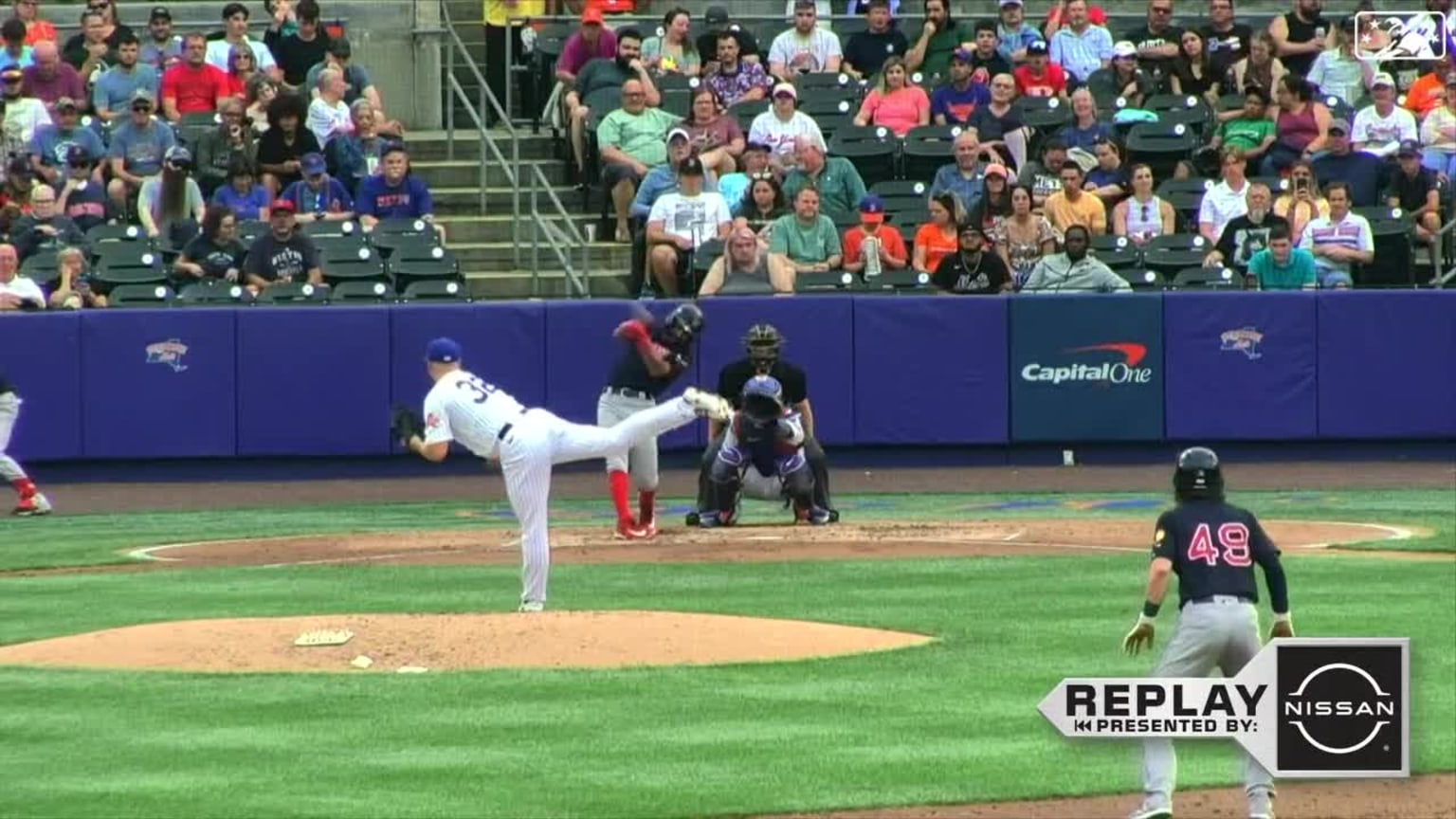 David Hamilton's three-run homer | 08/03/2023 | Red Sox
