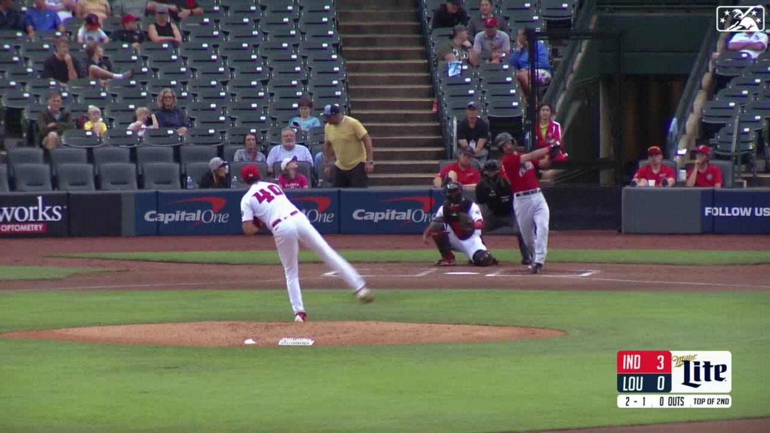 Alika Williams' solo home run | 06/30/2023 | Indians