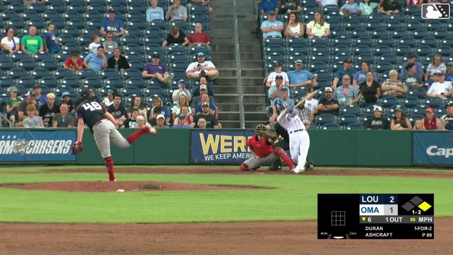 Graham Ashcraft's eighth K 06/21/2024 Bats