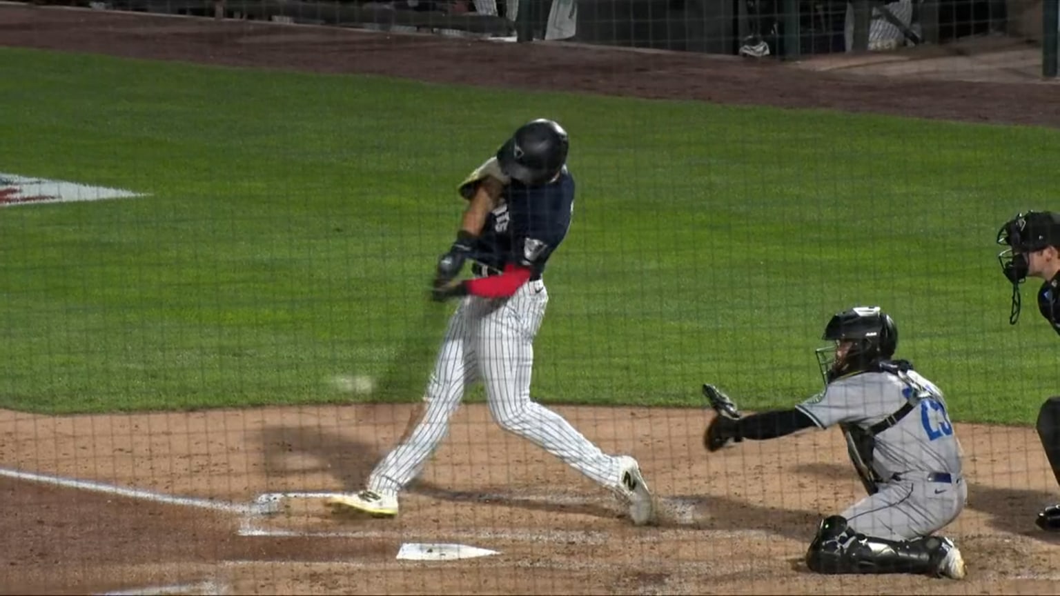 Spencer Jones' threehit game 09/18/2024 Patriots