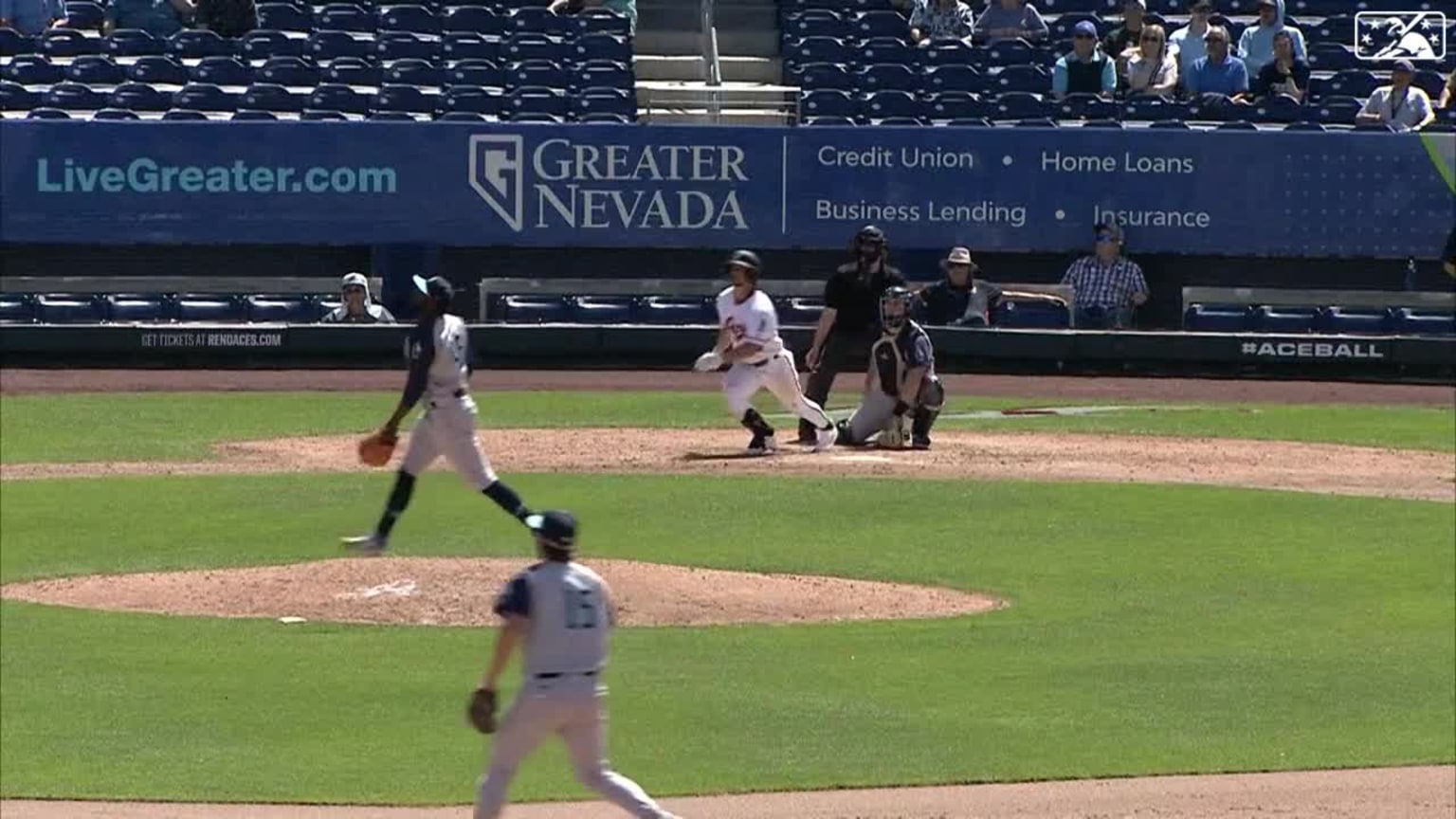 Dominic Fletcher's tworun homer 04/26/2023 Aces
