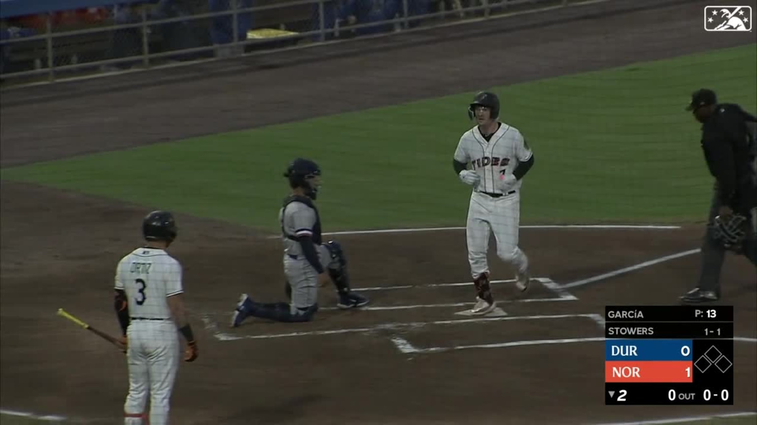 Kyle Stowers' solo home run | 09/27/2023 | Tides