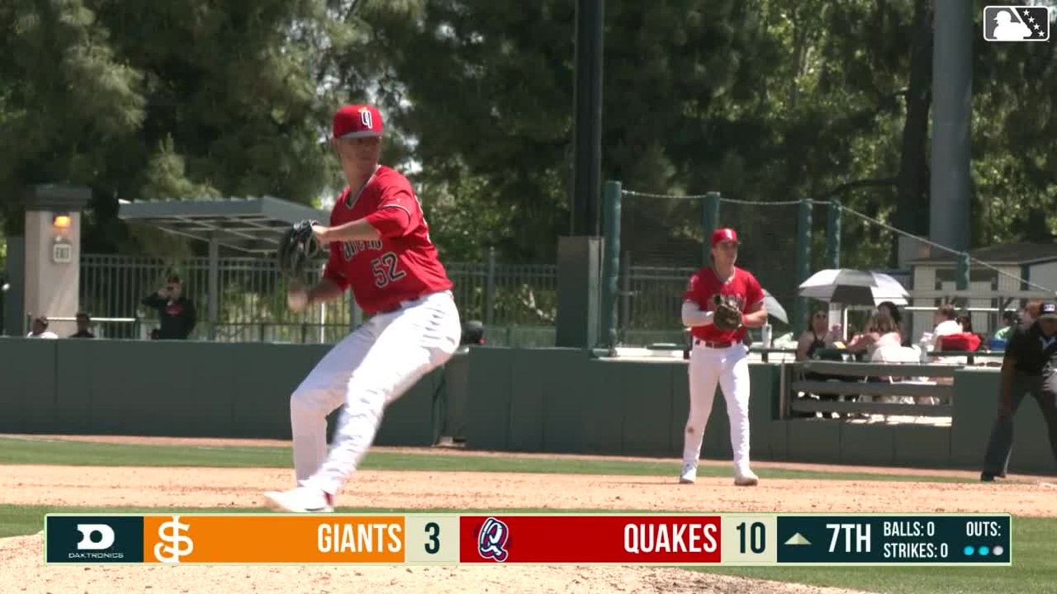 Junior Barajas homers (3) on a line drive to center field. | 04/14/2026 ...