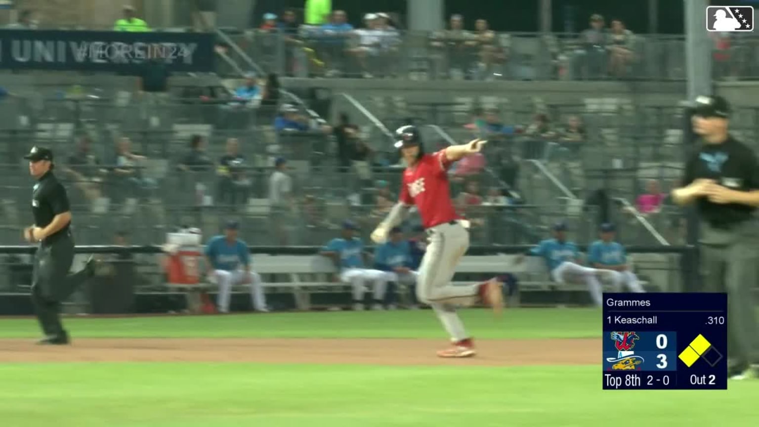 Luke Keaschall swats a three-run homer | 07/25/2024 | MiLB.com