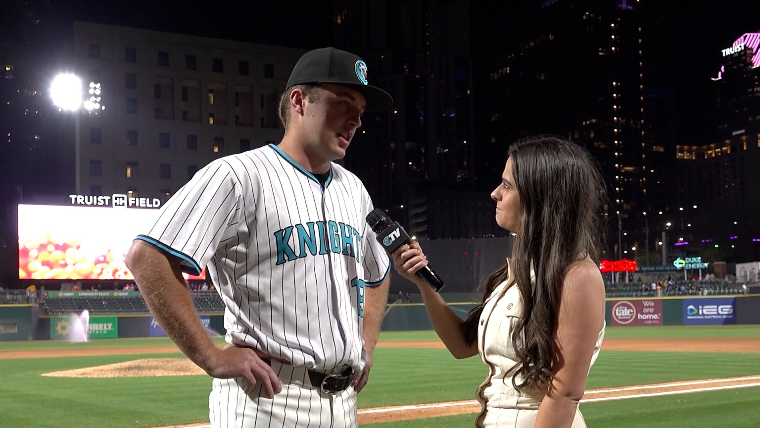Kyle Teel on Opening Knight Win | 03/29/2025 | Knights