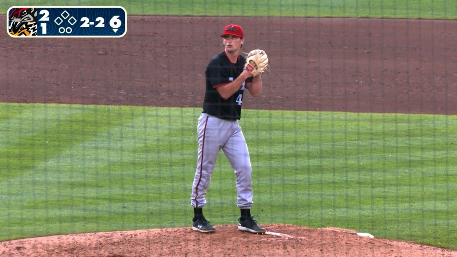 Joe Whitman's six strikeouts | 07/10/2025 | Flying Squirrels
