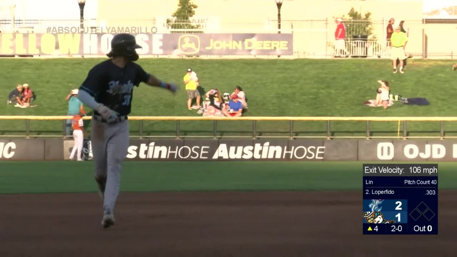 Joey Loperfido's 18th long ball 08/05/2023