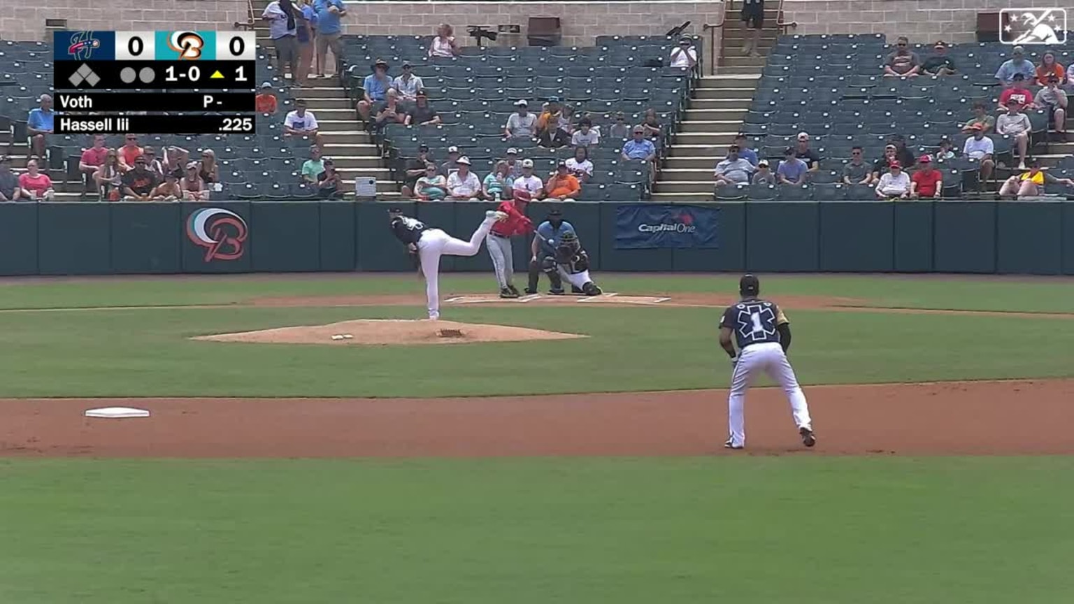 Robert Hassell III's solo homer | 07/23/2023 | Senators