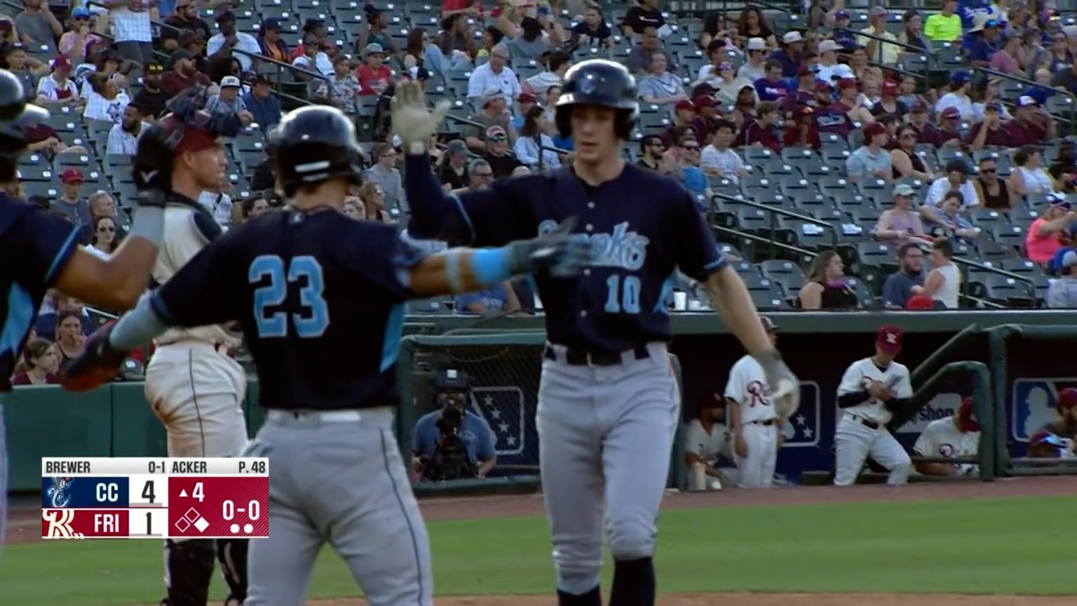 Zach Cole's twohomer game 06/30/2024 Hooks